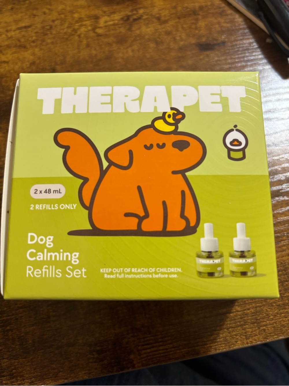 Therapet Dog Calming Refills Set - Lime Green Box